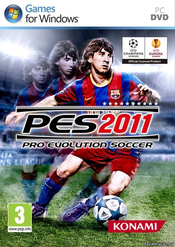 Скачать - Pro Evolution Soccer 2011 (2010/RUS/RePack by R.G. Modern) - бесплатно