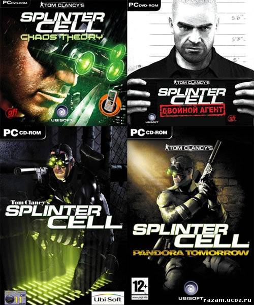 Скачать - Antology Tom Clancy's: Splinter Cell (2003-2010/RUS/ENG/Rip by R.G. Catalyst) - бесплатно